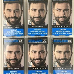 6 Color For Him Men Mustache Beard